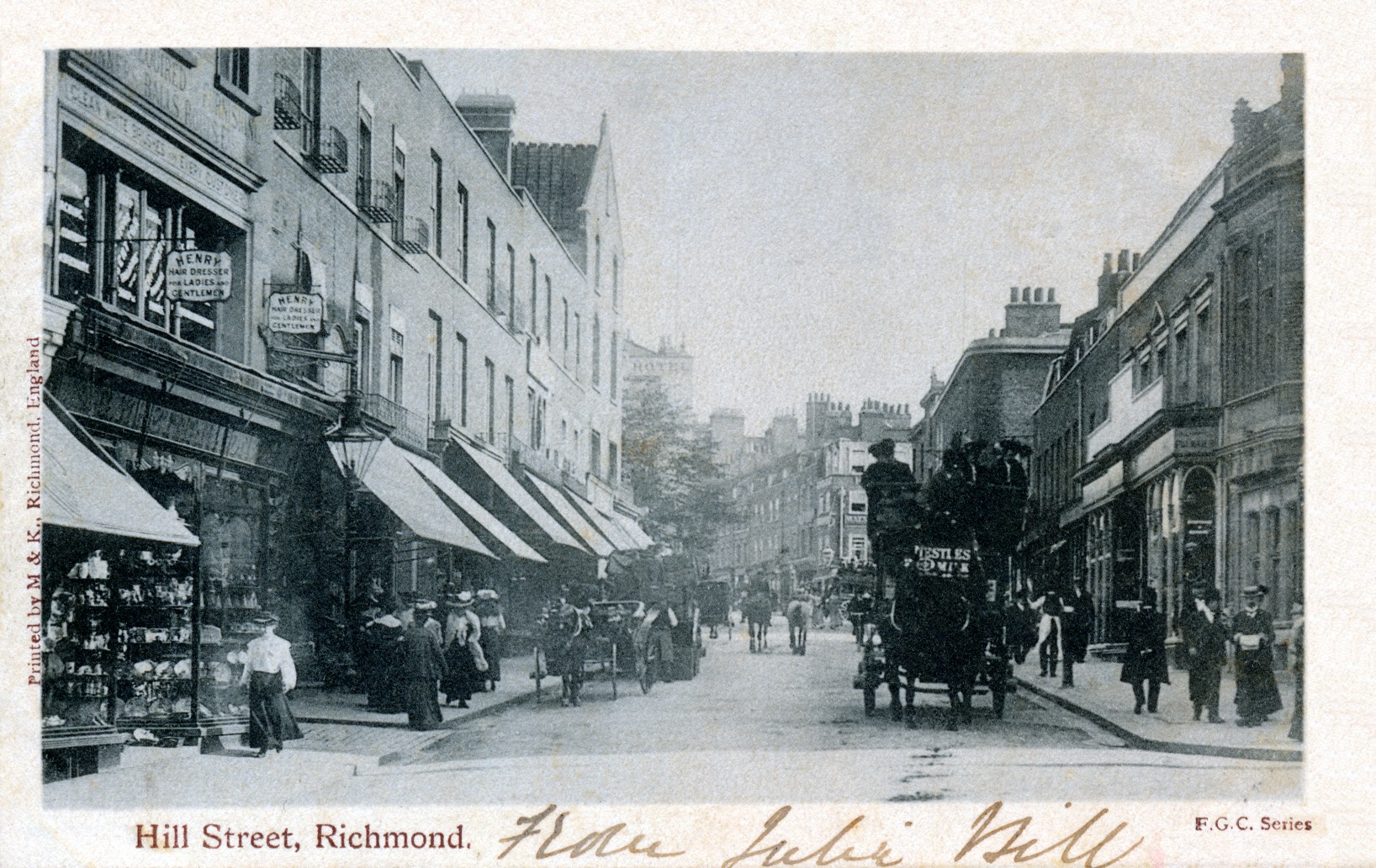 Richmond Hill Street towards Hill,street-townscape